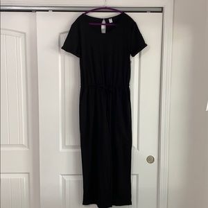 Black old navy romper tall medium